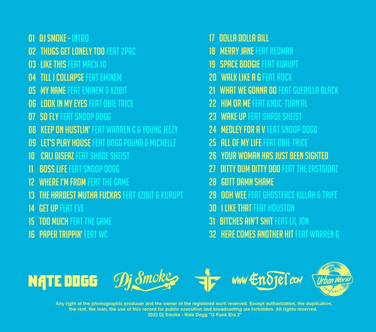 CD Digipack G Funk Era 2