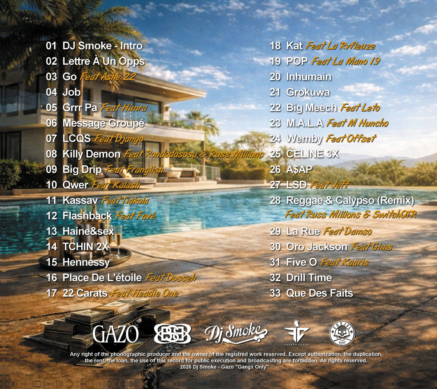 CD Digipack Gangx Only