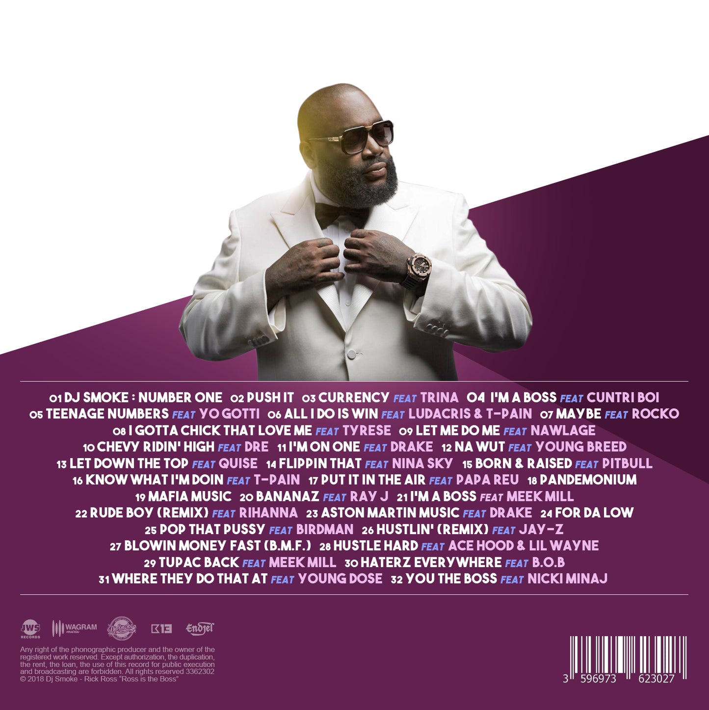 CD Digipack Ross Is The Boss